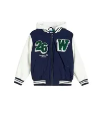 granatowa-przejsciowa-kurtka-bomber-oversize-biale-rekawy-kaptur