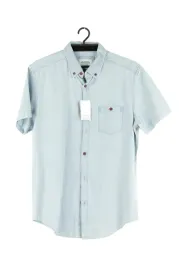 koszula-meska-burton-menswear-niebieska-jeans-m