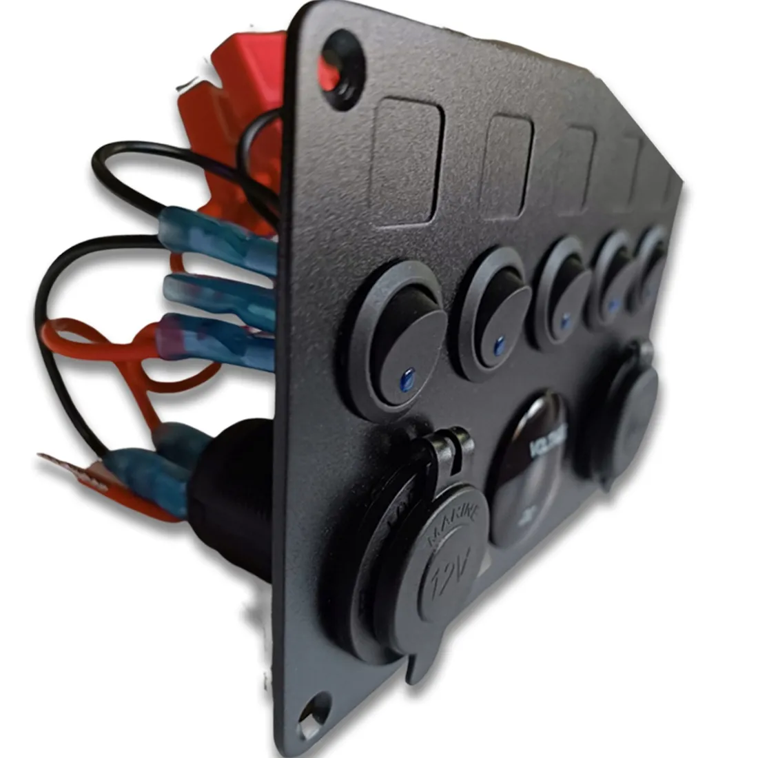wielofunkcyjny-panel-sterujacy-ladowarka-usb-gniazdo-zapalniczki-12v-15a-waga-z-opakowaniem-0-38-kg