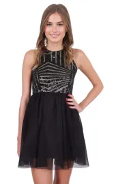 john-zack-czarna-balerina-bez-plecow-cekiny-xl