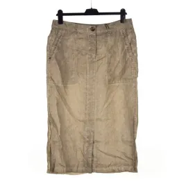 spodnica-damska-sandwich-brazowa-do-polowy-lydki-100percent-len-40