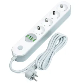 listwa-zasilajaca-4-gniazda-4-usb-przedluzacz-2m