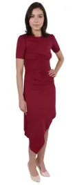 asymetryczna-bordowa-sukienka-john-zack-m