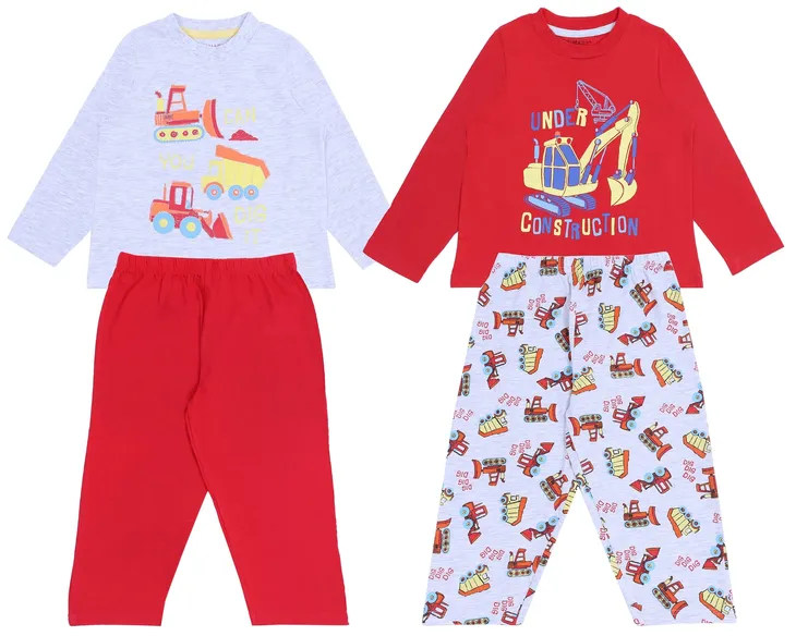 primark-pizama-czerwony-rozmiar-128