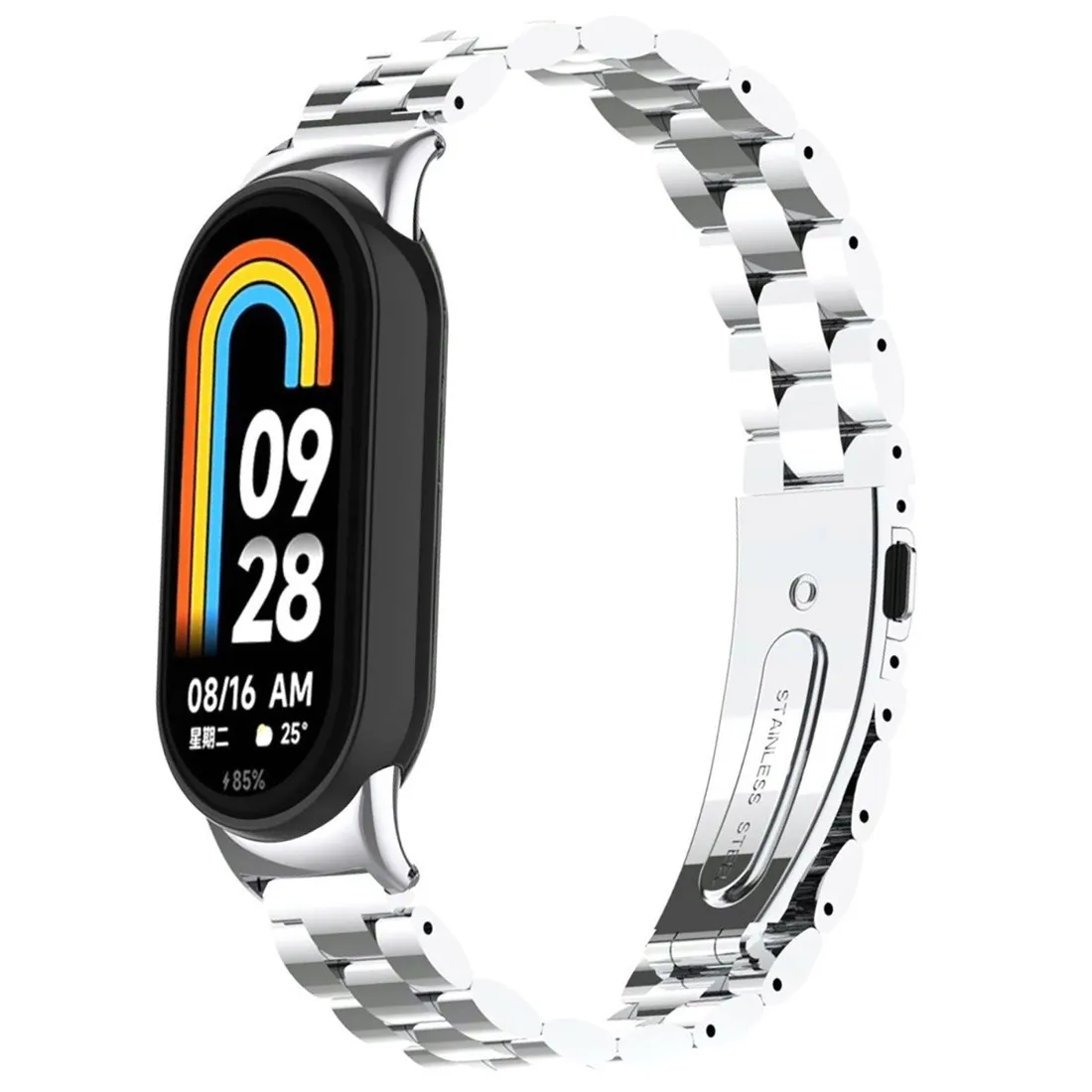 bransoleta-bizon-do-xiaomi-srebrny