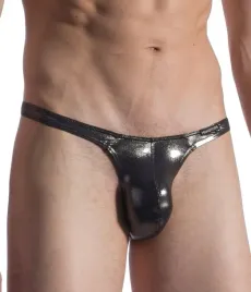 majtki-meskie-manstore-czarne-stringi-blyszczace-m810-xxl