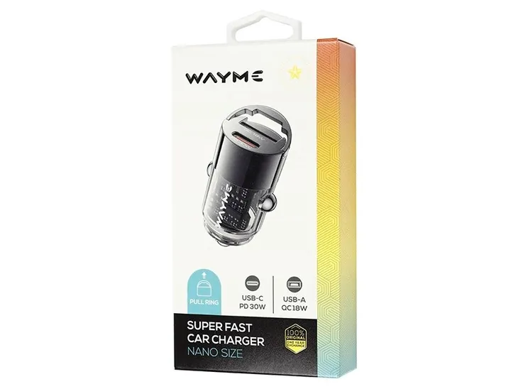 wayme-ladowarka-12-24v-usb-18w-usb-c-pd-30w-nano-z-pierscieniem-krotka-przewod-w-zestawie-nie