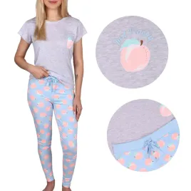 damska-szaro-blekitna-pizama-w-brzoskwinie-dlugie-spodnie-l