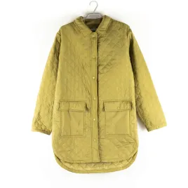 kurtka-damska-jdy-khaki-dluga-pikowana-xs