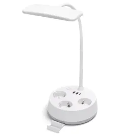 lampka-biurkowa-led-z-gniazdkami-i-portami-usb-4-6w-or-450lm-or-biala