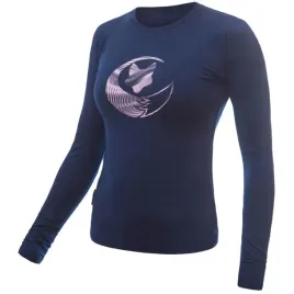 sensor-koszulka-merino-active-pt-fox-damska-dluga-ciemnoniebieska-s