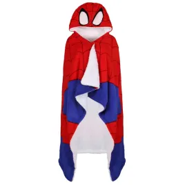 marvel-spider-man-narzutka-gruby-koc-z-kapturem-kocobluza-sherpa-120x150-cm