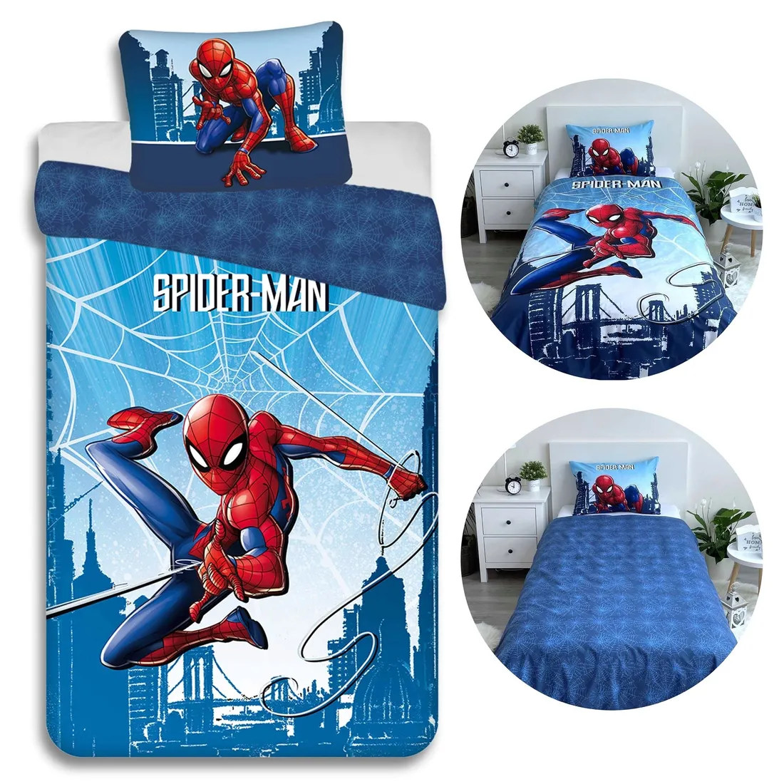 komplet-poscieli-marvel-140-x-200-cm-niebieski