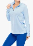 bluza-damska-under-armour-ua-tech-twist-1-2-zip-horizon-blue-white-xl-wlasciwosci-odprowadzajace-wilgoc