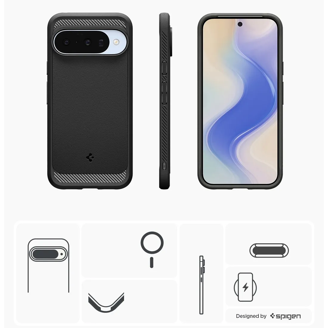 plecki-spigen-do-google-pixel-10-pro-czarny