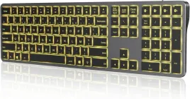 klawiatura-bezprzewodowa-szara-bluetooth-4-kanaly-azerty-j-francuski