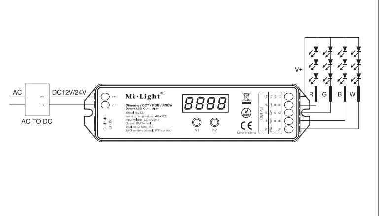 milight-ls1-sterownik-led-4-in-1-kontroler-99stref-waga-z-opakowaniem-0-1-kg