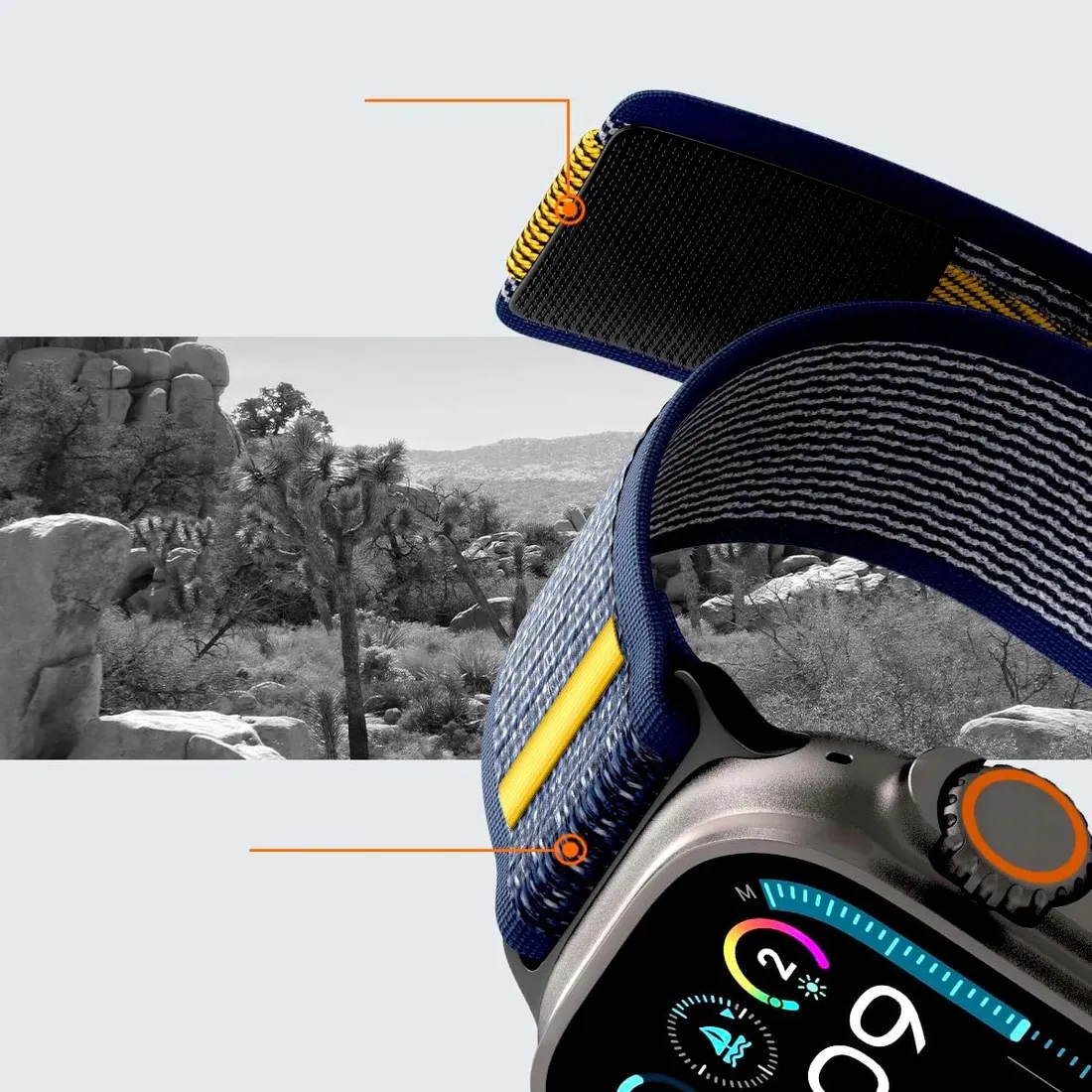 pasek-spigen-do-apple-25mm-niebieski