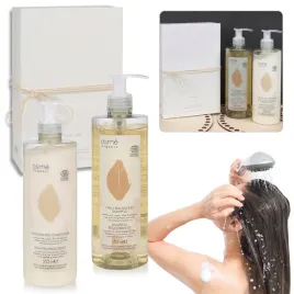 osme-organic-zestaw-kosmetykow-szampon-odzywka-w-pudelku-prezentowym-2x380