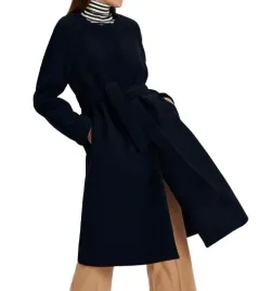 reserved-plaszcz-damski-niebieski-klasyczny-bez-kaptura-rozmiar-s