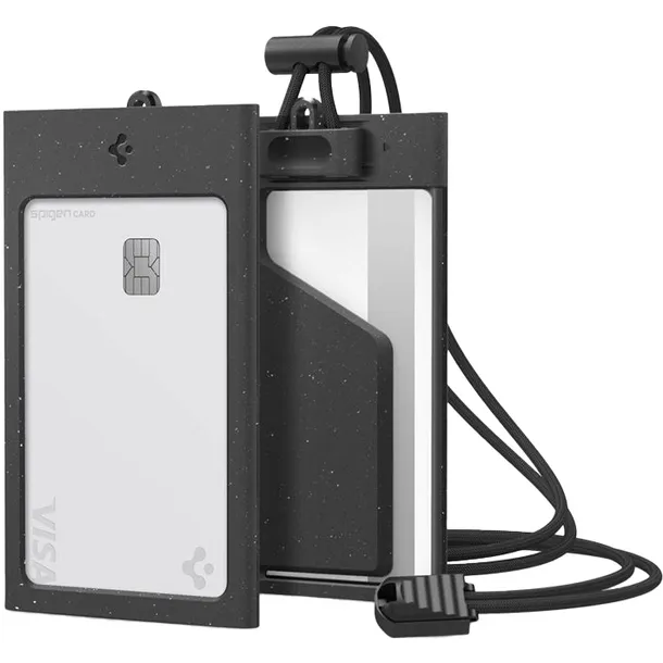 uchwyt-na-karty-z-smycza-spigen-badge-holder-zawieszany-na-szyje-eleganckie-wzor-dominujacy-print-nadruk