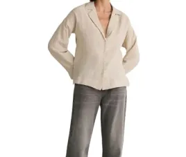 bezowa-koszula-dlugi-rekaw-gleboki-deolt-zdobienie-cekiny-domieszka-lnu-xs