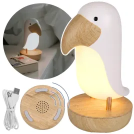 marys-lampka-nocna-led-bialy-tukan-do-pokoju-z-glosnikiem-bluetooth-usb