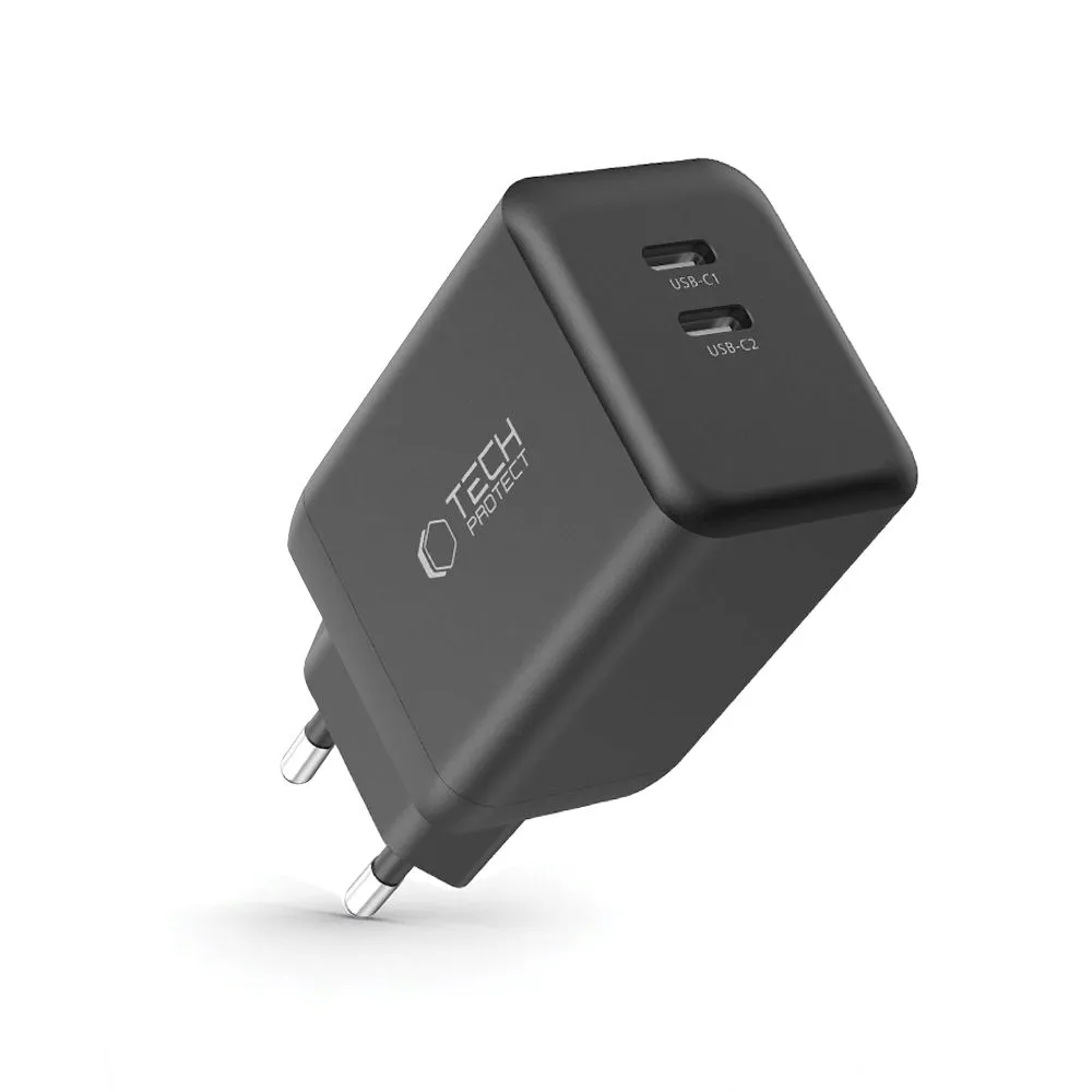 ladowarka-sieciowa-tech-protect-45w-2x-usb-c-czarna