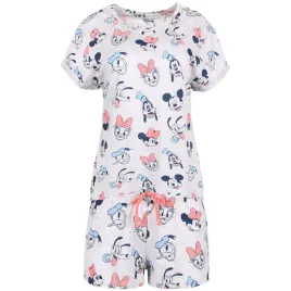 szara-letnia-damska-pizama-myszka-mickey-disney-xs