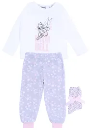 rozowo-szara-pizama-dzwoneczek-disney-98-cm