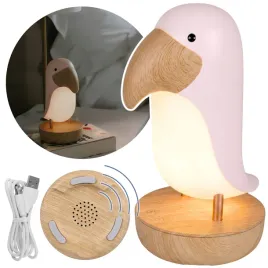 marys-lampka-nocna-led-rozowy-tukan-do-pokoju-z-glosnikiem-bluetooth-usb