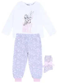 rozowo-szara-pizama-dzwoneczek-disney-110-cm