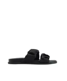 klapki-z-dekoracyjnym-paskami-czarne-plaskie-klasyczne-gladkie-40