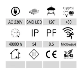 plafon-led-jaren-12w-4000k-ip65-z-czujnikiem-mw-s