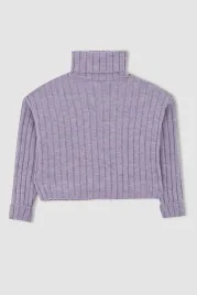 krotki-sweter-prazkowany-fioletowy-luzny-z-golfem-wzor-melanz-defacto-l