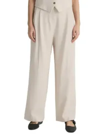 reserved-spodnie-eleganckie-damskie-proste-dluga-bezowy-rozmiar-l