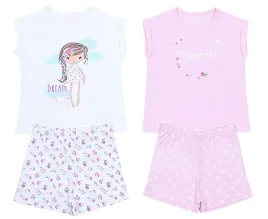 2x-pizama-krotki-rekaw-essentials-2-3-lata-98cm