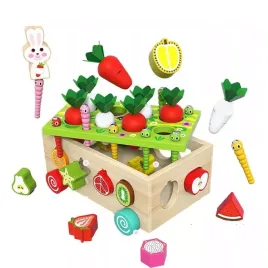 ukladanka-montessori-sorter-klockow-zlap-robaczka-drewniany-wozek-marchewki