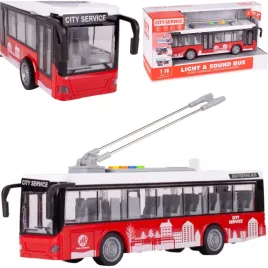 duzy-czerwony-trolejbus-miejski-otwierane-drzwi-dzwieki-swiatla-wy911a