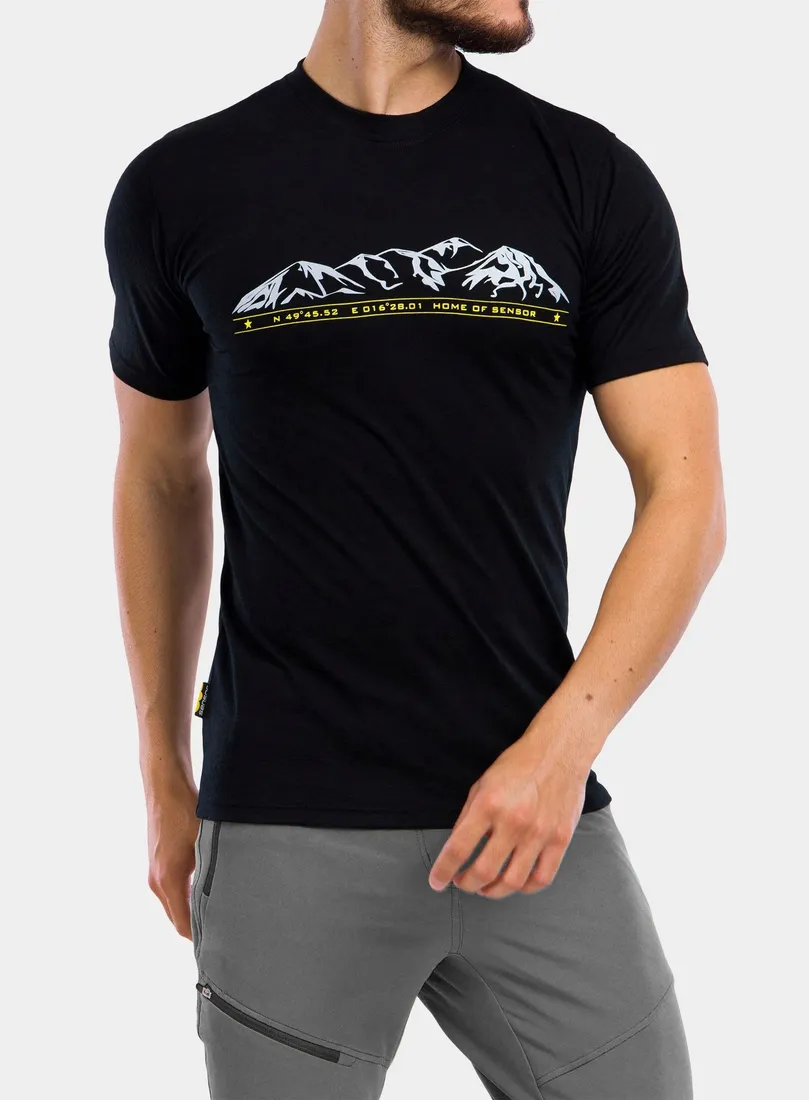 sensor-t-shirt-meski-sensor-merino-active-pt-mountains-czarny-s