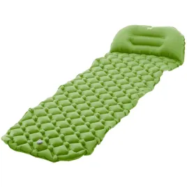 pompowana-mata-turystyczna-z-poduszka-zielony-materac-karimata-z-pokrowcem