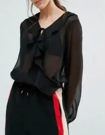 body-szyfonowe-falbana-czern-dlugi-rekaw-neon-rose-xs