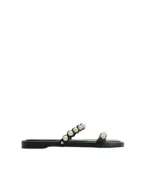 czarne-skorzane-plaskie-klasyczne-klapki-dwa-paski-zdobienie-41