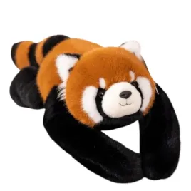 pluszak-obciazeniowy-luxma-panda-pomaranczowa-tkanina-65-cm