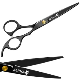 nozyczki-fryzjerskie-alpha-650-stal-nierdzewna-polerowane-czarne