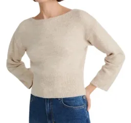 bezowy-gladki-dzianinowy-sweter-szeroki-sciagacz-dekolt-lodka-l