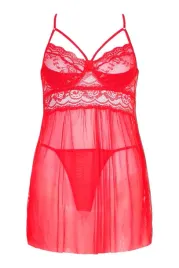 bielizna-koszulka-nocna-halka-czerwona-majtki-stringi-komplet-boohoo-l