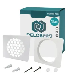 delospro-zestaw-do-wyprowadzenia-rury-klimatyzatora-15-cm-z-deklem-z-siatka