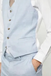 bialo-niebieska-kamizelka-klasyczna-dekolt-v-dopasowana-burton-xl