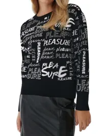 czarny-wzorzysty-sweter-z-napisami-bialy-nadruk-dlugi-rekaw-wiskoza